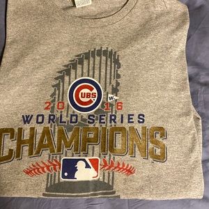 Adult Chicago Cubs 2016 World Series T-Shirt